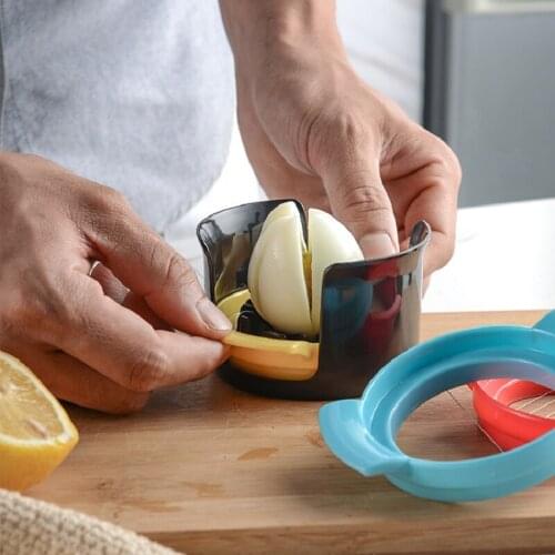 3 In 1 Egg Cutter Multifunction Egg Slicers Section Cutter Divider Kitchen Gadgets Cut Egg Device Household Kitchen Egg Tools