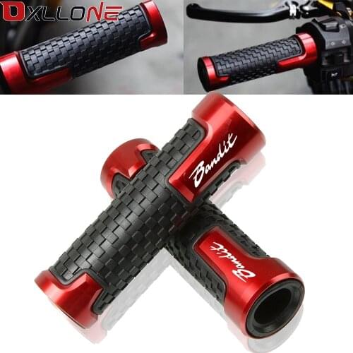 Motorcycle 7/8"22mm Accessories Handlebar Grip Handle Bar Motorbike Hand For SUZUKI Bandit 650S GSF 250 600 600S 1200 1250BANDIT