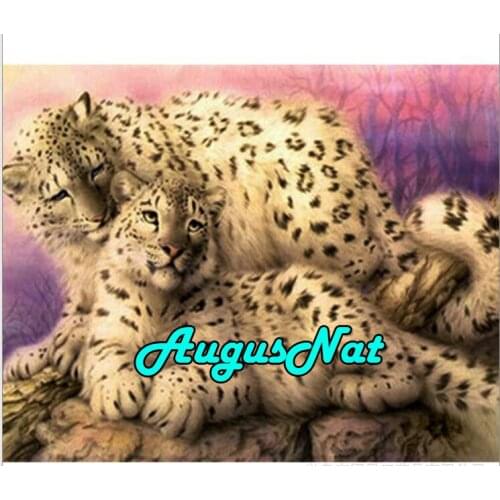 Animals diamond painting leopards daimond embroidery full round lovers daimont mosaic painting puzzle picture paint by numbers