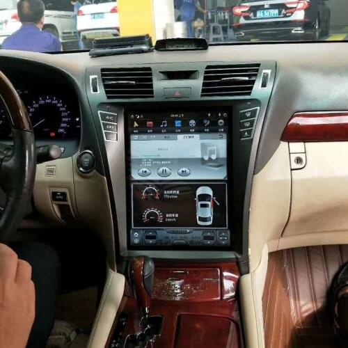 12" Car Radio GPS Navigation PX6 Tesla Bluetooth Screen Android 9 Multimedia For LEXUS LS600 LS LS460 2006-2012 Stereo Head Unit