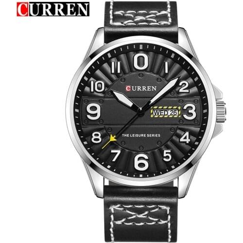 CURREN 8269 Men Wrist Watch Man Top Brand Luxury Sports Male Watches Leather Army Military Mens Wristwatch Relojes Hombre