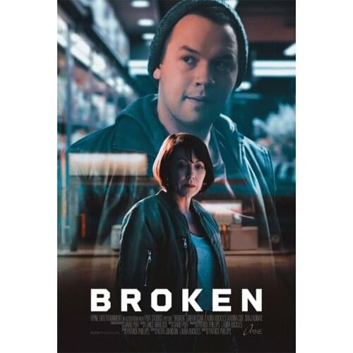 D0862 Broken movie Silk Fabric Poster Art Decor Indoor Painting Gift