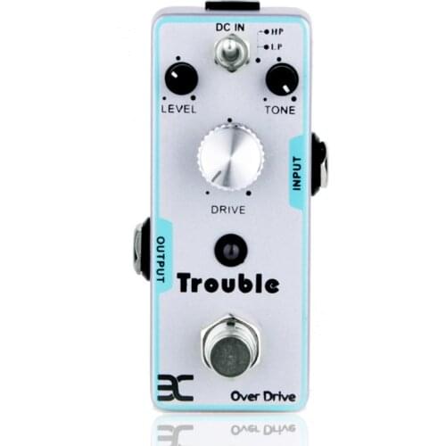 Eno Micro Guitar Effect Pedal DSO-2 OCD Trouble Obsessive Compulsive Over Drive + Free Connector