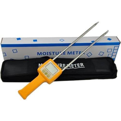 Hygrometers 4 Digital LCD Grain moisture meter Corn Beans Rice tester range:5-35% humidity