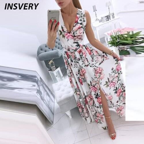 Цветочные летние платья INSVERY China At AliExpress