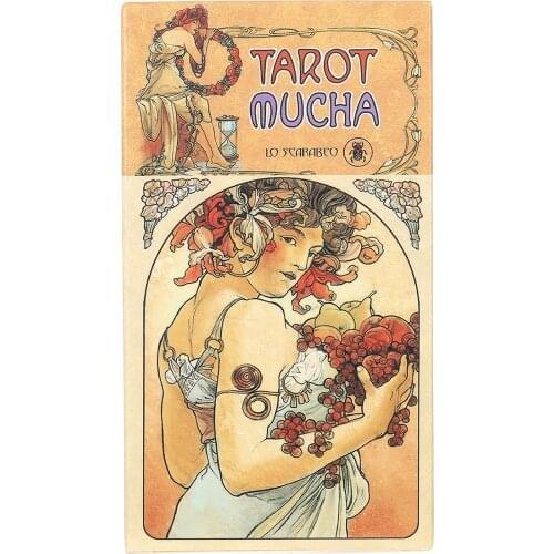 Oracle Tarot Mucha Oracle Card Board Deck Games Palying Cards For Party Game