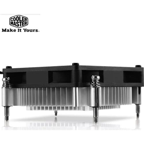 Cooler Master H115/ H116 MINI CPU Cooler For all-in-one machine MINI PC box For Intel LGA 1155 1156 1150 1151 ,80mm Quiet fan