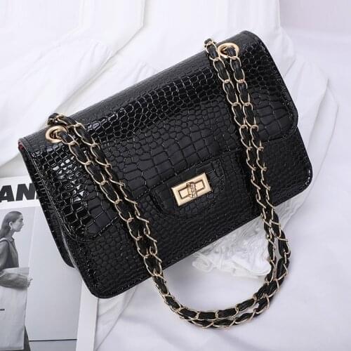 European Fashion Ladies Square bag 2021 New Chain Shoulder Crossbody bags For Women Messenger Bags PU Leather Womens Handbag