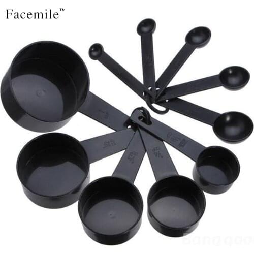 Plastic Measuring Cups 10pcs/lot Measuring Spoon Kitchen Tools Measuring Set Tools For Baking 01020