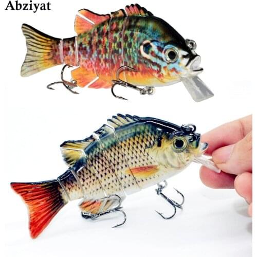 4inch/10.2cm Fishing Lure Swimbait Crankbait Ice Fishing Bait Hard Lures Pesca Tools Lifelike Bluegill Sunfish Fly Fishing