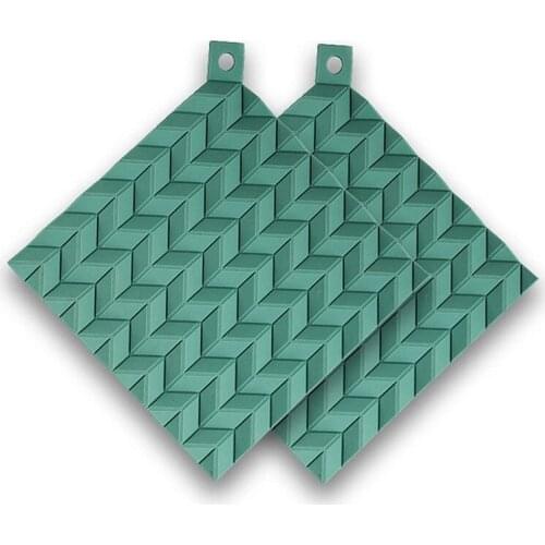 Silicone is Used for Pots, Pans, Tableware, Kitchen Heat Pads, Heat Insulation Pads, Non-Slip and Heat-Resistant