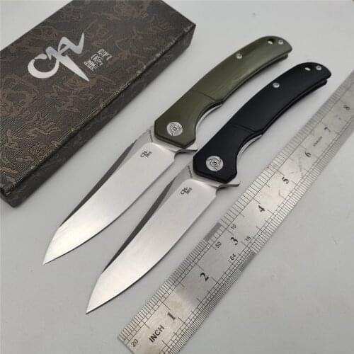 CH Folding Knife D2 Blade CH3020 Pocket Tactical Flipper G10 Handle Camping Outdoor Hunt Rescue Survival Fruit Kitchen EDC Knife