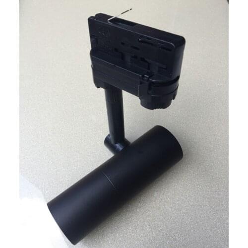 COB 7W 10W 15W Dimmable LED Track light aluminum Ceiling Rail Track lighting Spot Rail Spotlights Replace Halogen Lamps 85-265VV