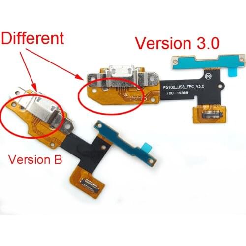For Lenovo YOGA Tab 3 YT3-X50L yt3-x50f yt3-x50 yt3-x50m p5100_usb_fpc_v3.0 USB Dock Connector Charging Port Broad Flex Cable