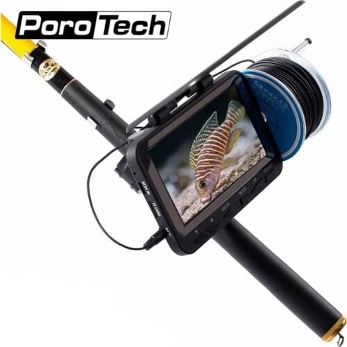 WF06 30M underwater ice fishing video camera monitor 1000tvl fish finder for sports entertainment underwater fishing camcorders