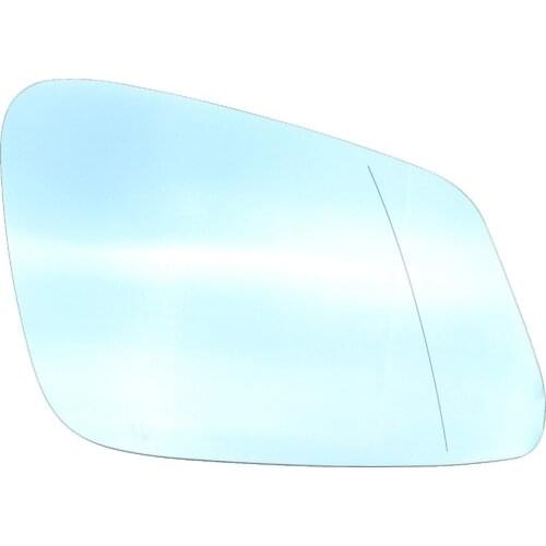 TAIHONGYU Heated Blue Right Wing Mirror Glass 51167251584 Fit For BMW 5 6 SERIES F10 F18 E60 F35 F02 2010-2016