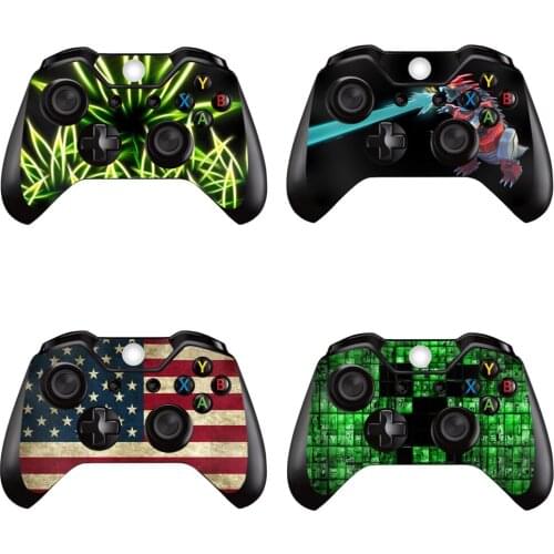 2pcs/lot More design For Xbo x one Controller Vinyl Sticker For Xbo x one contrller pvc skin sticker