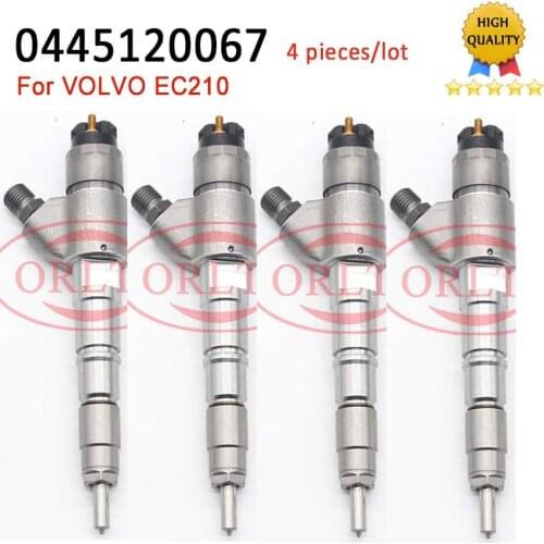 4pieces/lot 0445120067 Diesel Injector 0 445 120 067 Fuel Injection Spray 0445 120 067 For DEUTZ 04290987