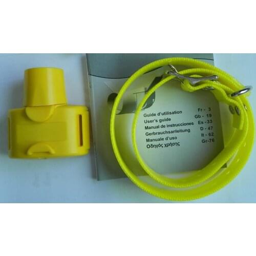 BEBO DOG Yellow color hunting Dog Collar beeper waterproof for small, medium, large dogs