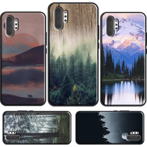 Nature Forest Mountain Case For Samsung Galaxy S20 FE S21 Ultra Note 20 Note 10 Plus S10e S8 S9 S10 Plus Cover