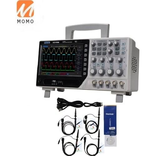 DSO4104B Digital Storage Oscilloscope 4 Channels 100MHz 1GSa/s Record Length 64K 7'' Bench Type Osciloscopio