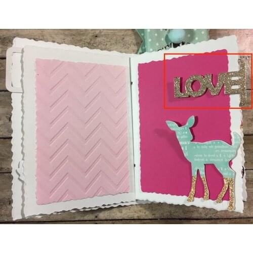 AlinaCraft METAL CUTTING DIES words bookmark tag love hugs Scrapbooking paper craft card album punch stencil art cutter die cut