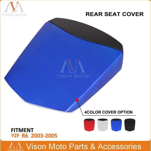 Rear Seat Cover Fairing Cowl Protector For Yamaha YZFR6 YZF-R6 YZF R6 2003 2004 2005 Motorcycle