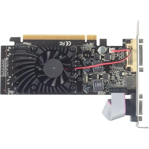 2018 Top Manufacturer DDR3 1GB 64Bit 667mhz portable Graphic Card GT210