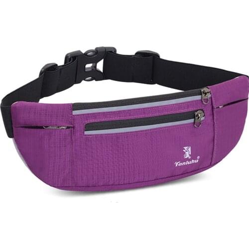 Professional Running Waist Bag Sports Belt Pouch Mobile Phone Case Men Women Hidden Pouch Gym SportsBags Running Belt Waist Pack