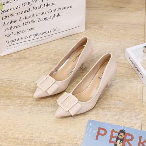 High Heels Shoes Woman Black Nude Pointed Toe Female Shoes Patent Leather Ladies Pumps Stiletto Pigalle Bridal Shoes U14-01