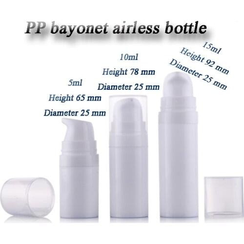 15ml 200pcs/lot Bayonet vacuum bottles, mini bayonet vacuum points bottling, oil bottles plastic bottle