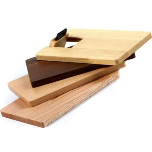 10pcs/lot (custom LOGO) Wood Card usb Flash Drive pendrive 4gb 8gb 16gb 32gb Pen Drive 64gb memory stick usb creative gift