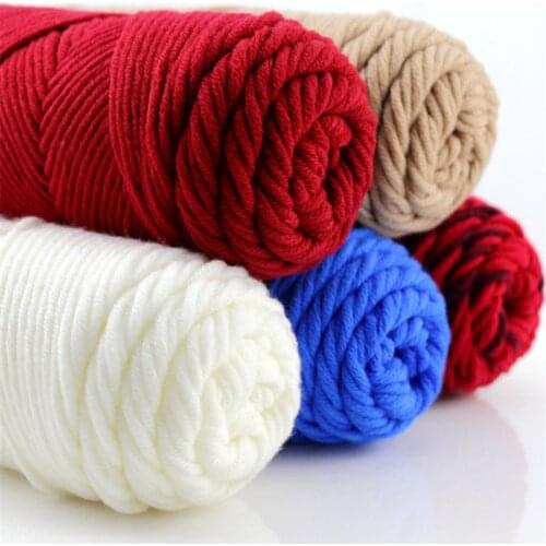 100g /ball bamboo woven baby soft yarn crochet cotton knitted milk and cotton yarn knitted wool yarn