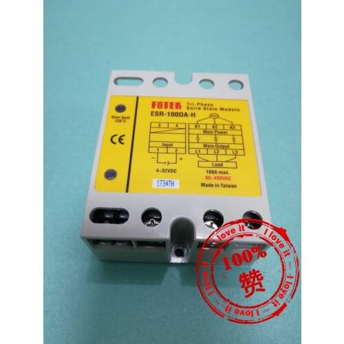 100% new original high power three-phase solid state relay ESR-100DA-H