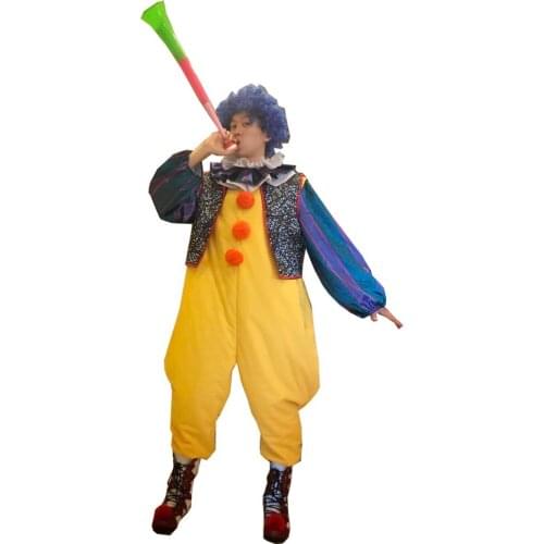 2018 Halloween Fancy Movie Menswear Stephen Kings It Pennywise Cosplay Costume