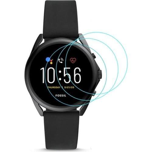 3PCS Watch Protective Film Screen Protector For Fossil Gen 5LTE HD Ultra-thin Transparent Full Protective Film Watch Accessories