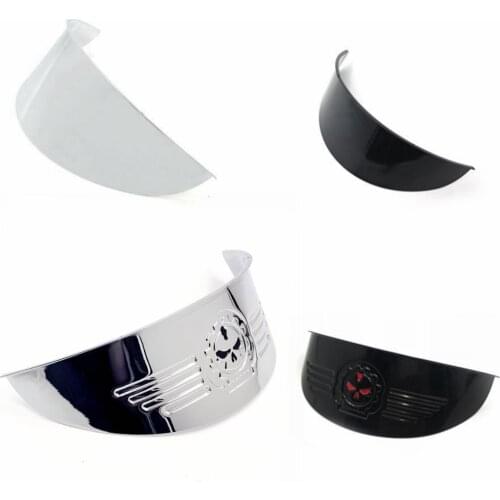 Aftermarket Free Shipping Motorcycle Accessories 7'' Headlight Visor For Yamaha Road Royal V Star Virago , Honda Cruisers BLACK