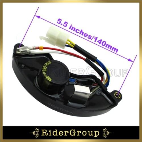 6 Wires 450V 680uF AVR Automatic Voltage Regulator For 4KW To 7.5KW Rated Power Generator Driven By Gasoline Or Diesel Generator