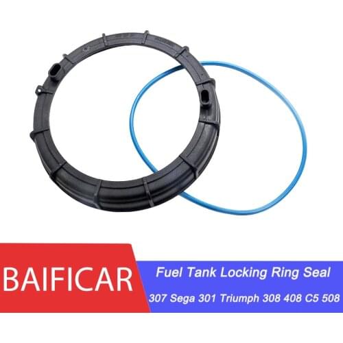 Baificar Brand New Gasoline Fuel Tank Locking Cover Ring Seal Kit For Peugeot 307 Sega 301 Triumph 308 408 Citroen C5 508 C4L