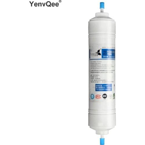 SOOEL T33 Quick Connect INLINE COCONUT Carbon Post WATER FILTER Cartridge With 2 fitting Water Purifier REVERSE OSMOSIS