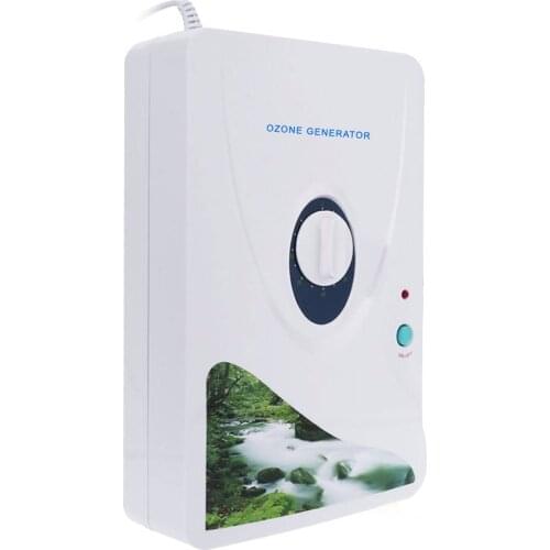600mg/h Ozone Generator Ozonator O3 Timer Air Purifiers Purify Oil Vegetable Meat Air Water Ozone Generator Air Purifier