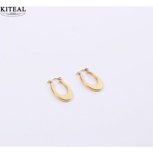 KITEAL gifts 18KGP Gold Filled Girlfriend earrings 2020 trendy waterdrop earring for women Fashion Popular Luxury Jewelry