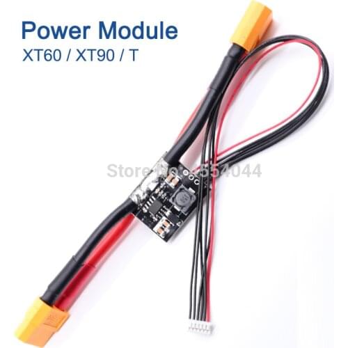 Power Module with 5.3V DC BEC with XT60 / XT90 / T Plug Connector For APM2.8 2.5 2.6 2.8 Pixhawk2.4.8 PIX RC Drone Part