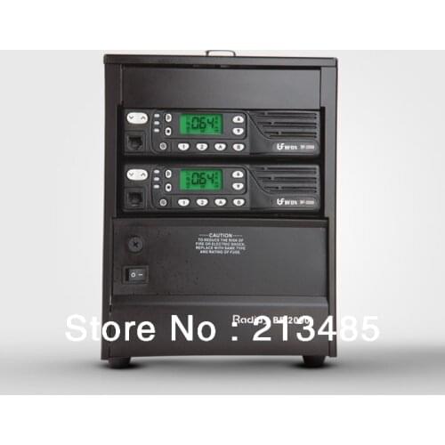 Repeater Beifeng BFDX BF-2000 VHF 140-160MHz 25Watts 99 Channel Two-way Radio Power Base Repeater with Duplexer