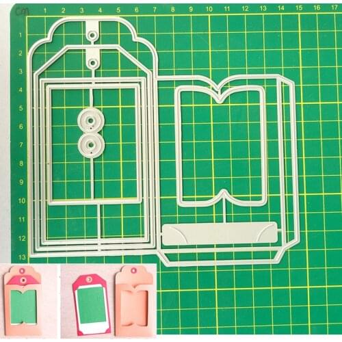 Invitation Card Metal Cutting Dies Mould Blade Stencil Scrapbooking Photo Album Card Paper Embossing Craft DIYReunion