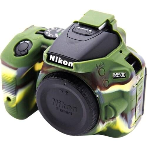 PULUZ For nikon d5500 silicone case DSLR Camera Video Bag Silicon Rubber Protection Case for Nikon D5500 D5600 Digital Camera