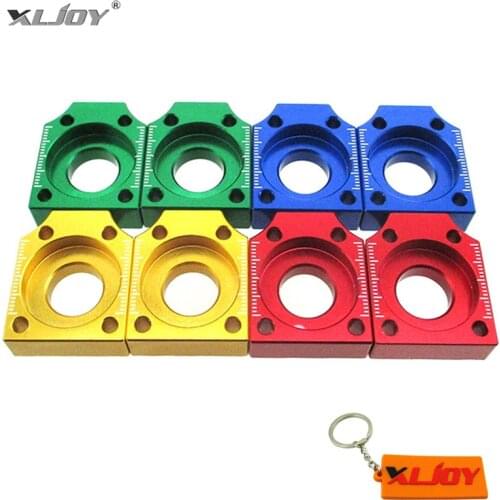 XLJOY Pit Dirt Bike Chain Axle Tensioner Adjuster Blocks 15mm