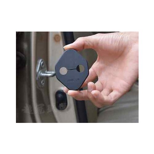 Door Lock Protector Cover Buckle Decoration 4pcs For TOYOTA RAV4 2013 - 2017