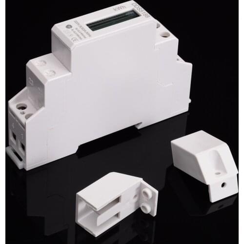 1pc High-quality Digital Display DDS5188 LED AC Meter Electric Meter KWH LCD 5 (32)A With S0 Port For DIN Rail
