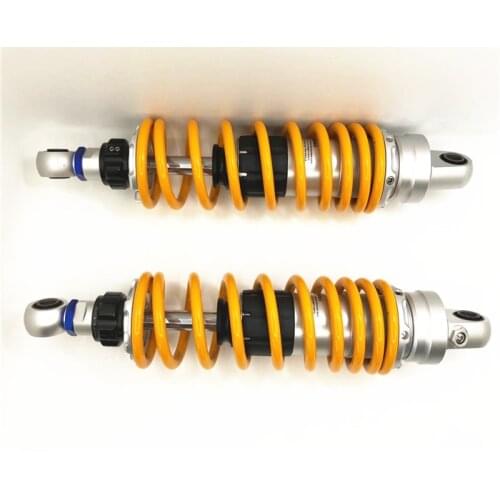 13inch 330mm 8mm spring Motorcycle Rear Shock Absorbers for Honda Yamaha CB400 VF750 FZX750 XJR400 XJR1200 suzuki Yellow+silver